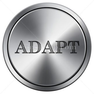 324x324 Adapt Icon Round Icon Imitating Metal