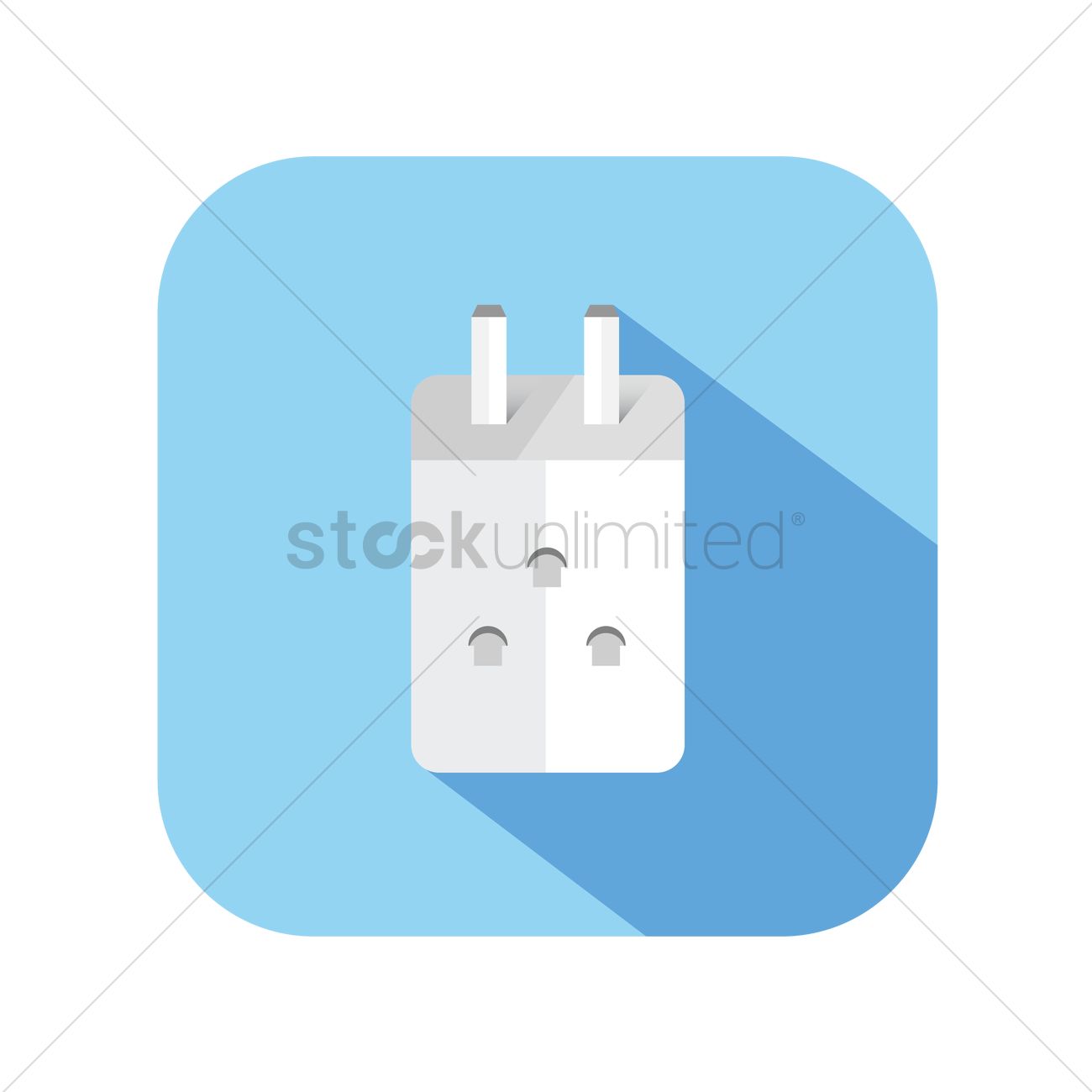 1300x1300 Icon Of An Adapter Vector Image