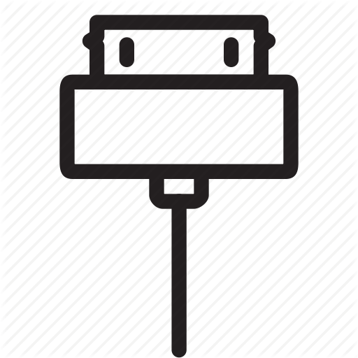 512x512 Adapter, Apple, Cable, Connector, Ipod, Phone Icon