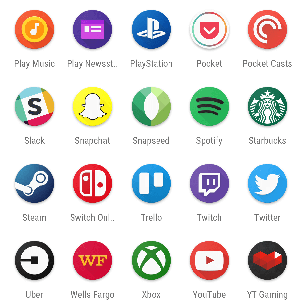 1233x1260 Adaptive Icons