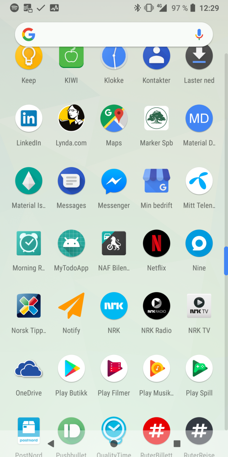 756x1512 Not Adaptive Icons On Android
