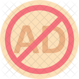 256x256 Adblock Icon Of Flat Style