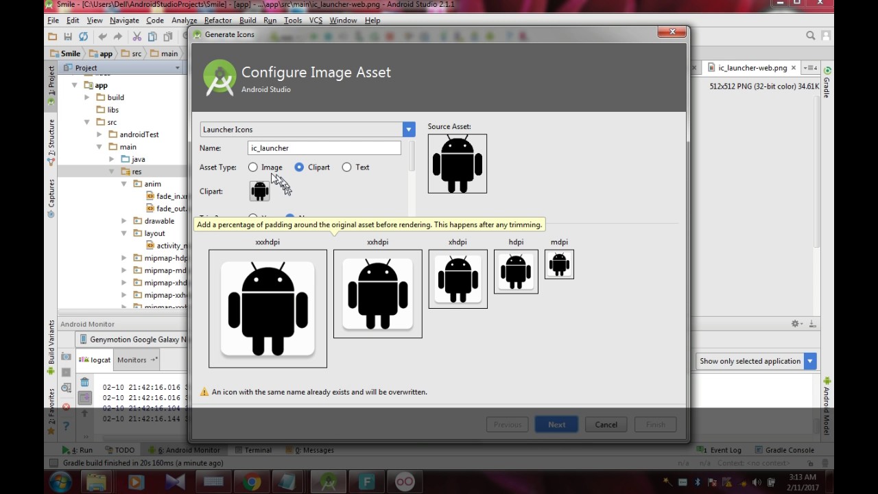 1280x720 How Add App Icon In Android Studio