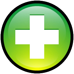 256x256 Button Add Icon Soft Scraps Iconset Hopstarter