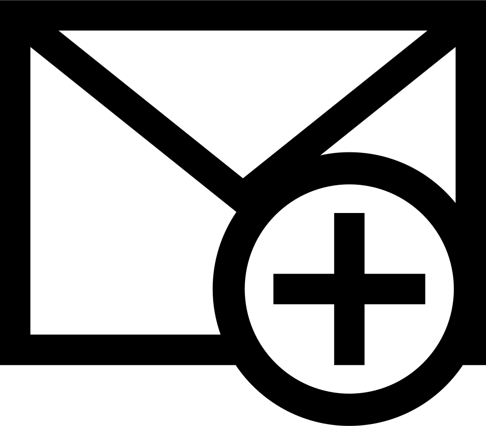 980x858 Mail Add Button Png Icon Free Download