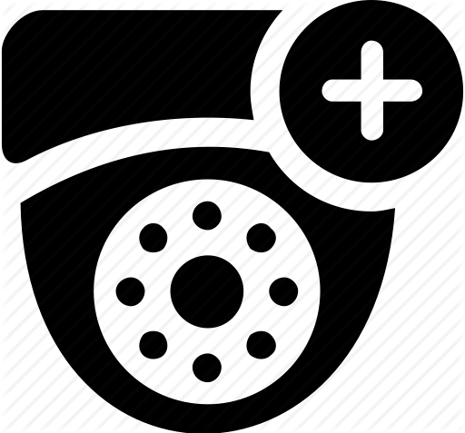 512x477 Add, Camera, Cctv, Device, Devices, Plus, Watch Icon