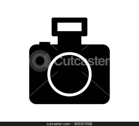 450x408 Camera Icon Stock Vector