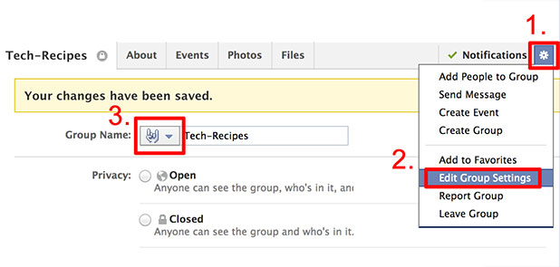 Facebook Change Group Icon 618x295 Facebook Change Group Icon