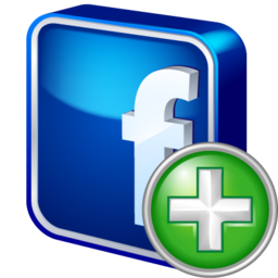 Add, Facebook Icon 256x256 Add, Facebook Icon