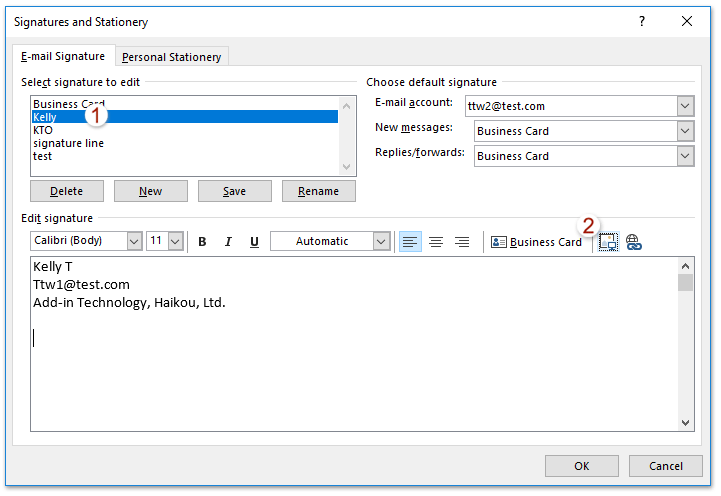 How To Add Social Media Icons In An Outlook Signature 721x496 How To Add Social Media Icons In An Outlook Signature