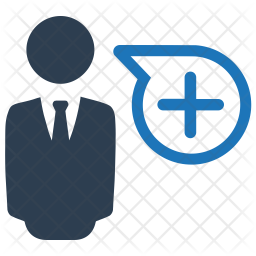 256x256 Add Friend Icon Of Flat Style