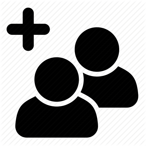 512x512 Add, Friends, Group, New, People, Social Network, Users Icon