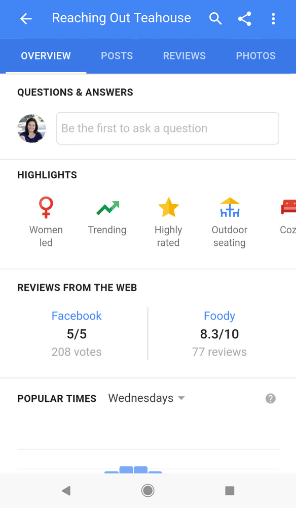 584x1000 Google My Business Adds 'women Led' Icon Attribute To Business