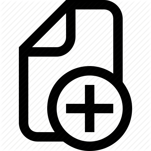 512x512 Add, Create, Create Document, Document, New, New Document, Plus Icon