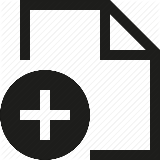 512x512 Add, Document, File, Plus Icon