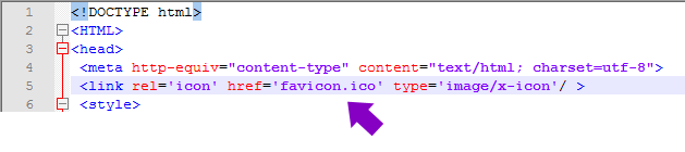 629x140 Html How To Add A Favicon Computing