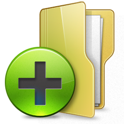 256x256 Add, Folder Icon