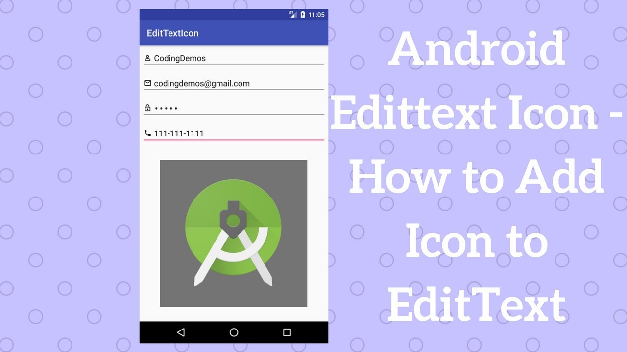 1280x720 Android Edittext Icon