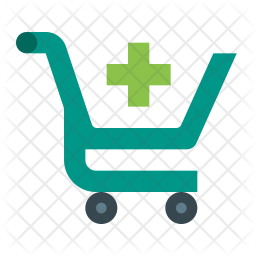 256x256 Add Item In Cart Icon Of Flat Style