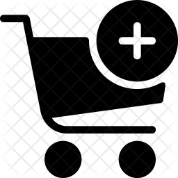 256x256 Add Item In Cart Icon Of Glyph Style