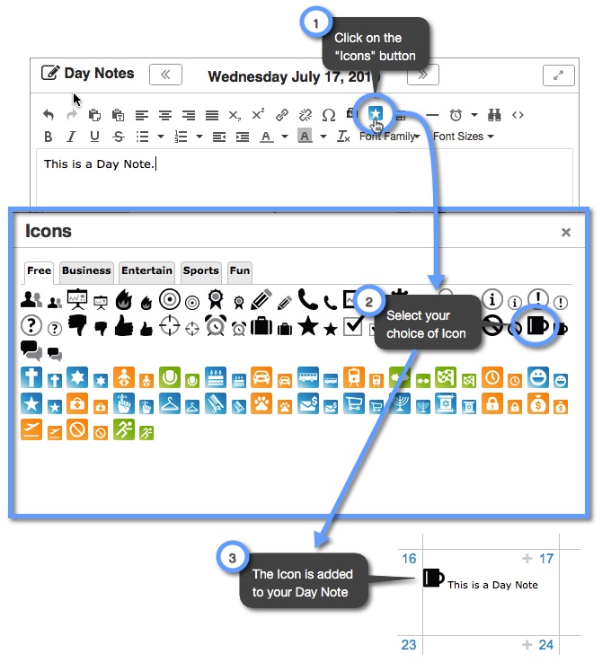 680x738 How Can I Add Icons To My Day Note Keepampshare Support Support