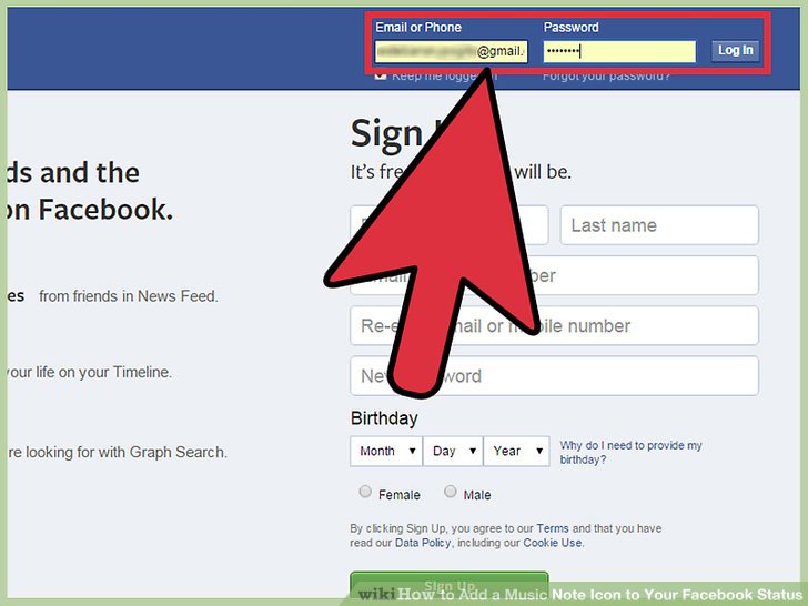 728x546 How To Add A Music Note Icon To Your Facebook Status Steps