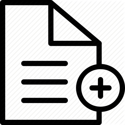 512x512 Add, Document, Format, New, Notes, Paper, Text Icon