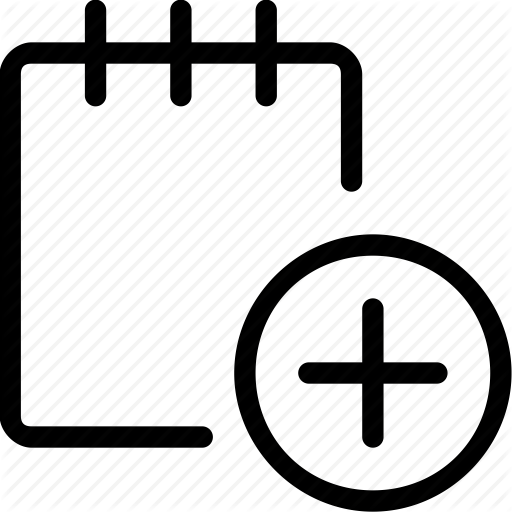 512x512 Add, Notes Icon