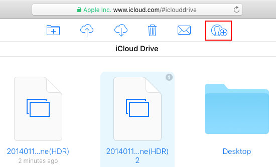 550x333 How To Share From Apple Icloud Using Just Your Web Browser