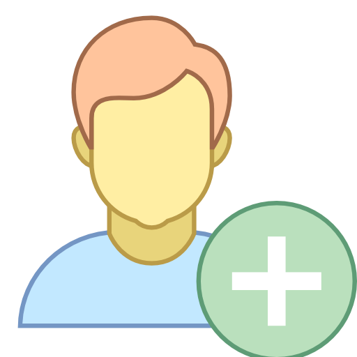 512x512 Add, User, Client, Person Icon Free Of Responsive Office Icons