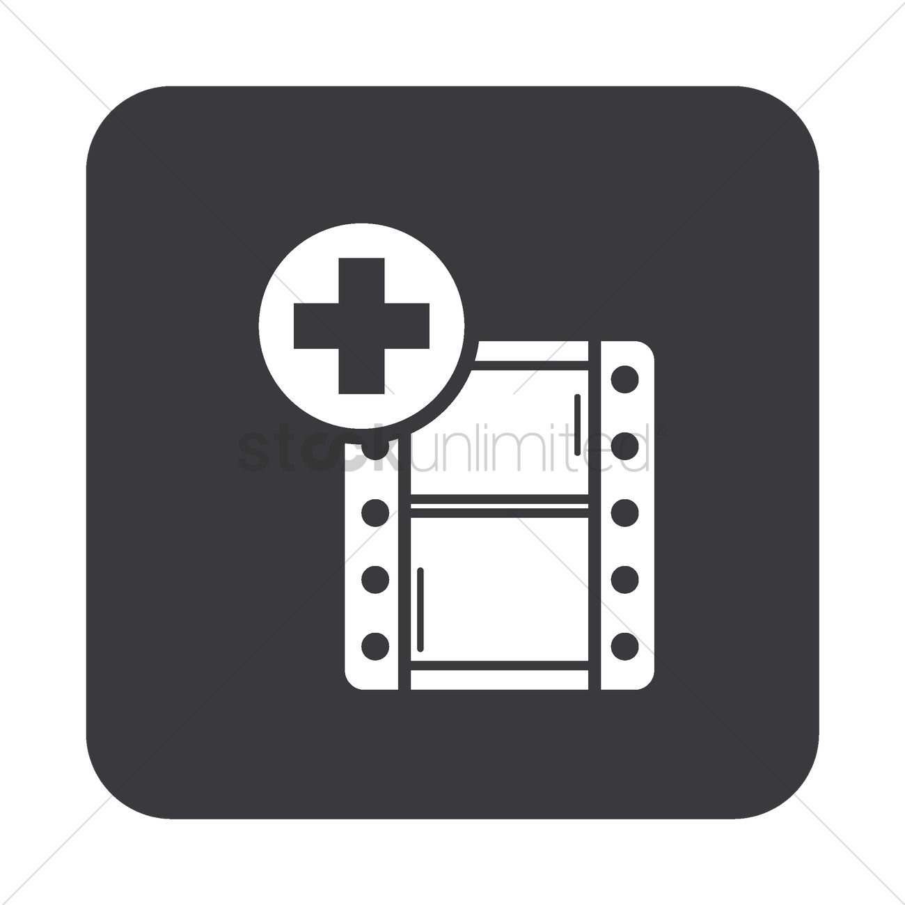 1300x1300 Add Video Icon Vector Image