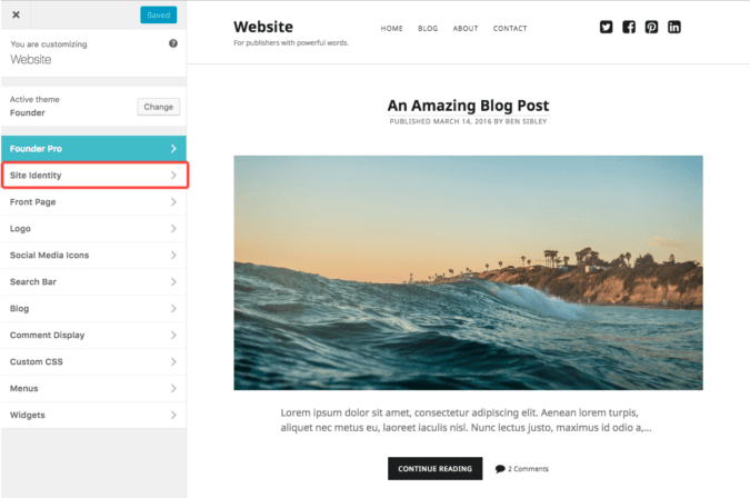 675x448 How To Add An Icon To Browser Tabs With Wordpress Compete Themes