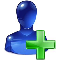 256x256 Add User Icon Download Crystal Clear Actions Icons Iconspedia