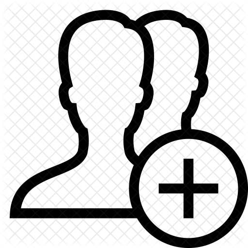 512x512 Add User Icon Of Line Style