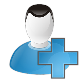 256x256 Add User Icon