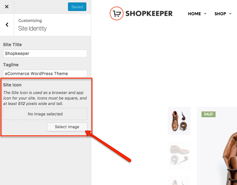 774x606 Change The Address Bar Iconfavicon Shopkeeper Help Center