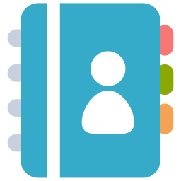 256x256 Address Book Icon Myiconfinder