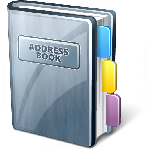 512x512 Iconexperience V Collection Address Book Icon