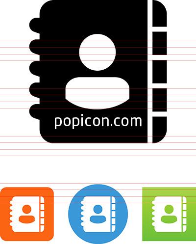 400x497 Address Book Icon