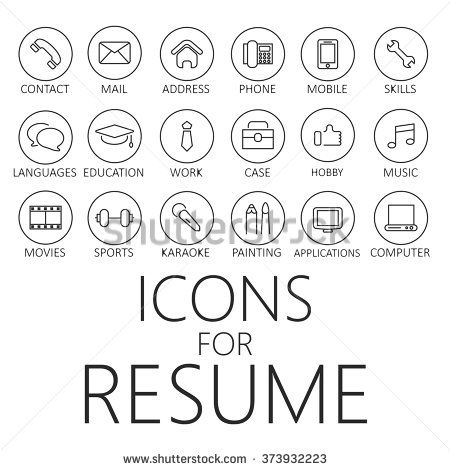 Address Icon For Resume at Vectorified.com | Collection of Address Icon ...