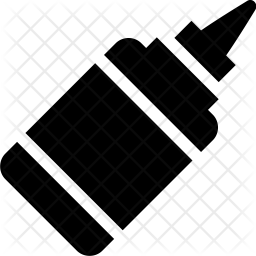 256x256 Adhesive Icon Of Glyph Style