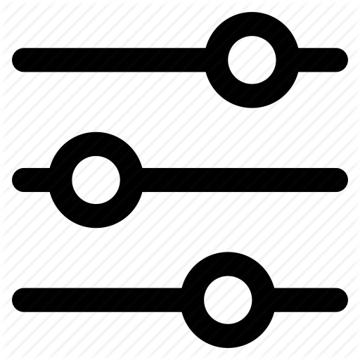 512x512 Adjust, Edit, Panel, Refine Icon