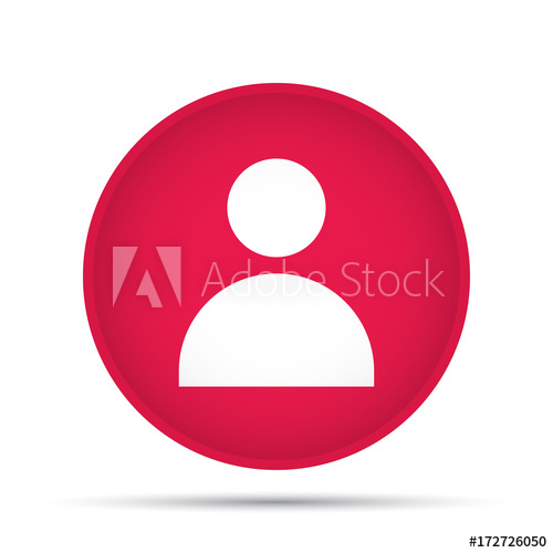500x500 Admn On A Circle On A White Background Vector Illustration