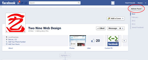 500x204 Custom Facebook App