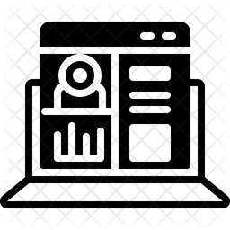 256x256 Admin Panel Icon Of Glyph Style