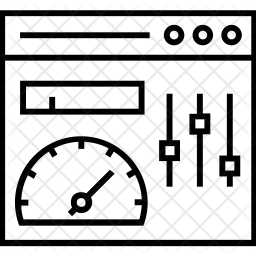 256x256 Admin Panel Icon Of Isometric Style