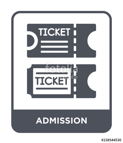 430x500 Admission Icon Vector Stock Image And Royalty Free Vector
