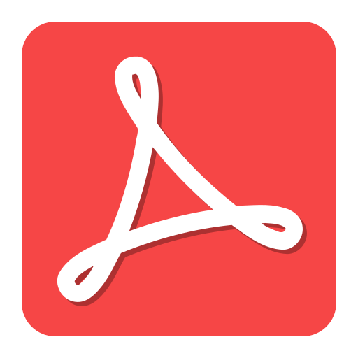 512x512 Acroread, Adobe, Acrobat Icon Free Of Super Flat Remix Apps