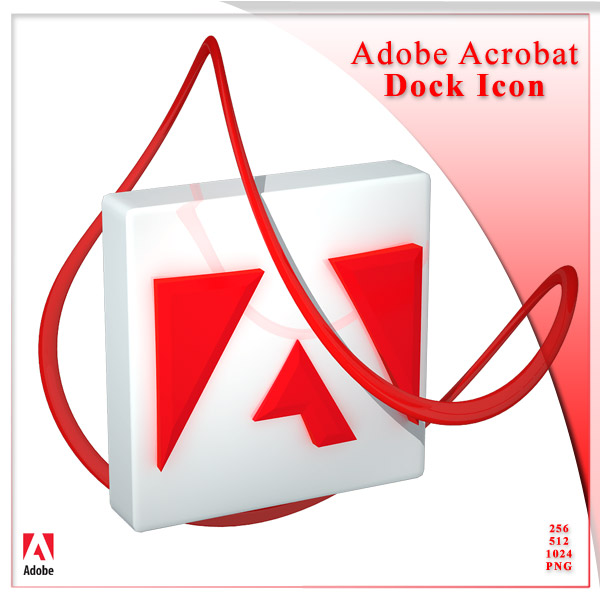 Adobe Acrobat Reader Icon At Vectorified.com | Collection Of Adobe ...