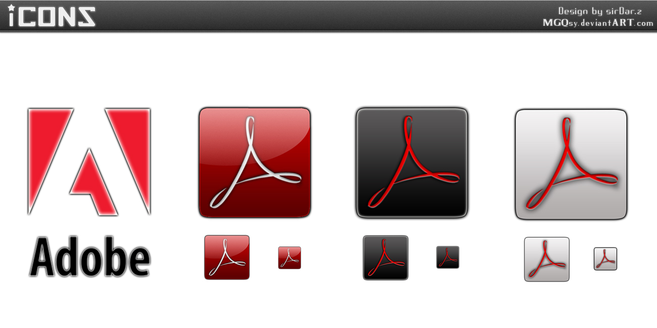 Adobe Acrobat Reader Icon at Vectorified.com | Collection of Adobe ...